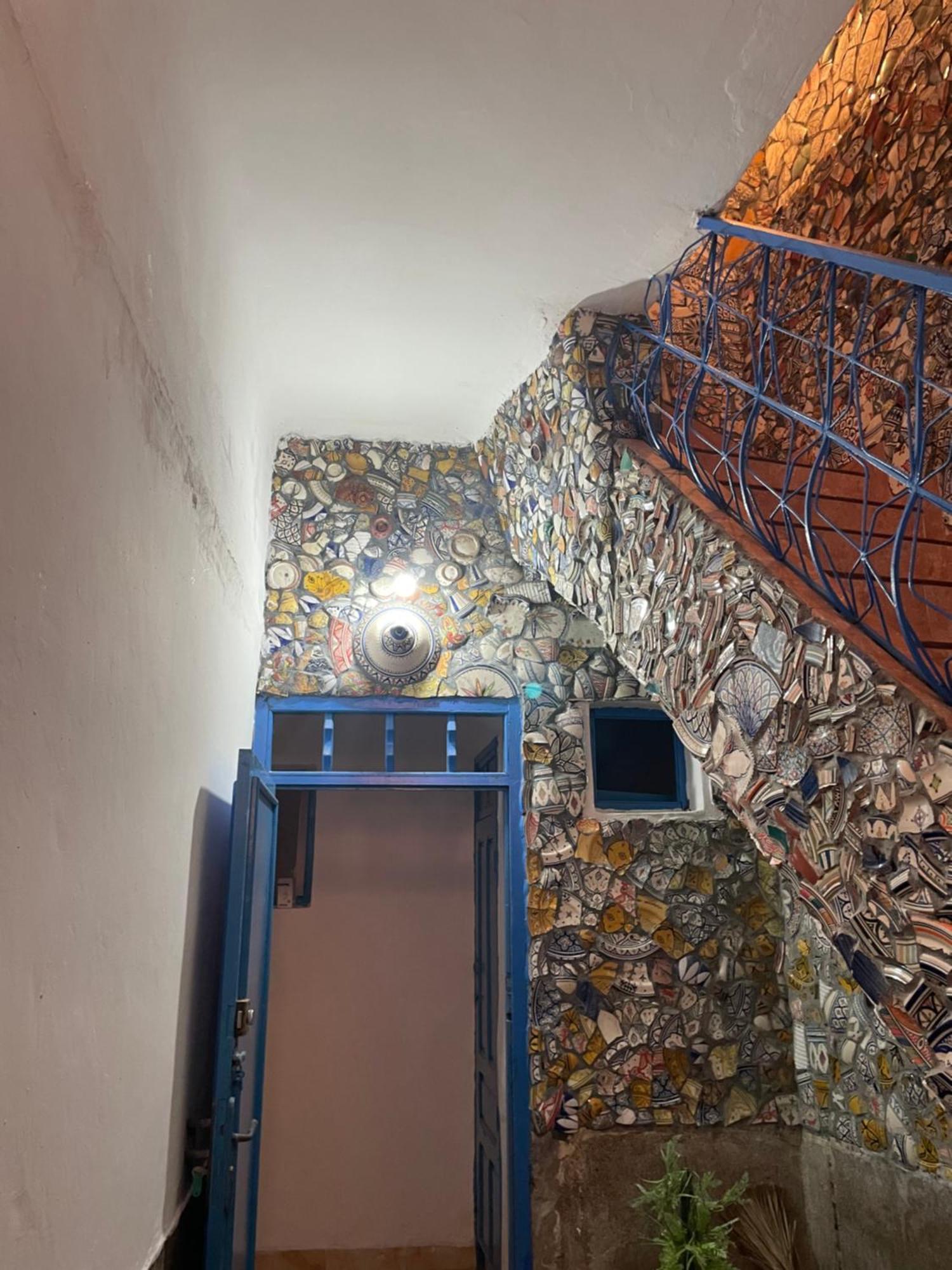 Blue Riad Safi Bagian luar foto