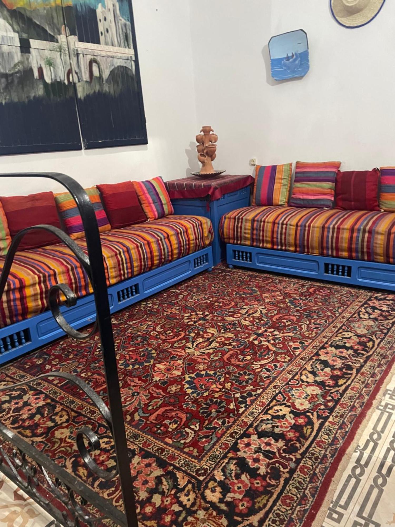 Blue Riad Safi Bagian luar foto