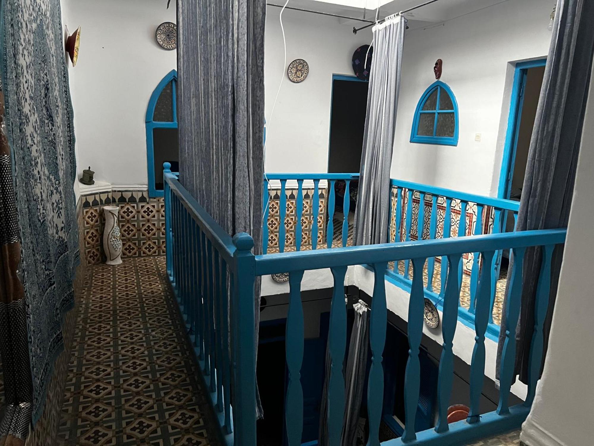 Blue Riad Safi Bagian luar foto